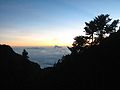 Sea of clouds on Yushan Trail