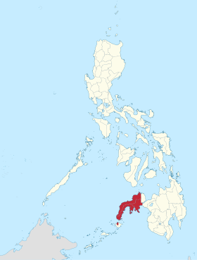 Lokasyon na Zamboanga Peninsula
