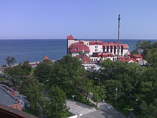 Zelenogradsk Town in Kaliningrad Oblast, Russia