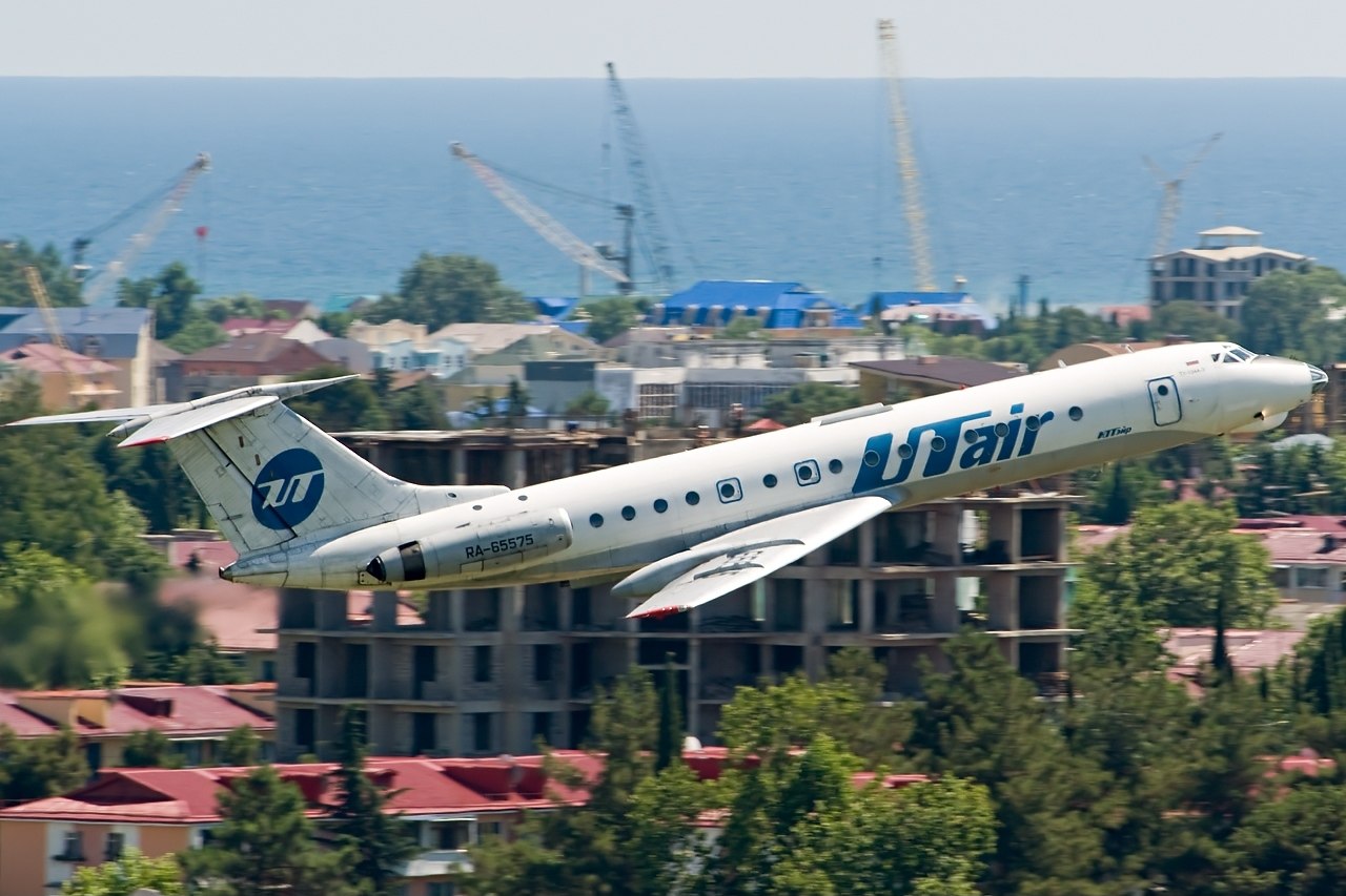 Ту-134 в Сочи