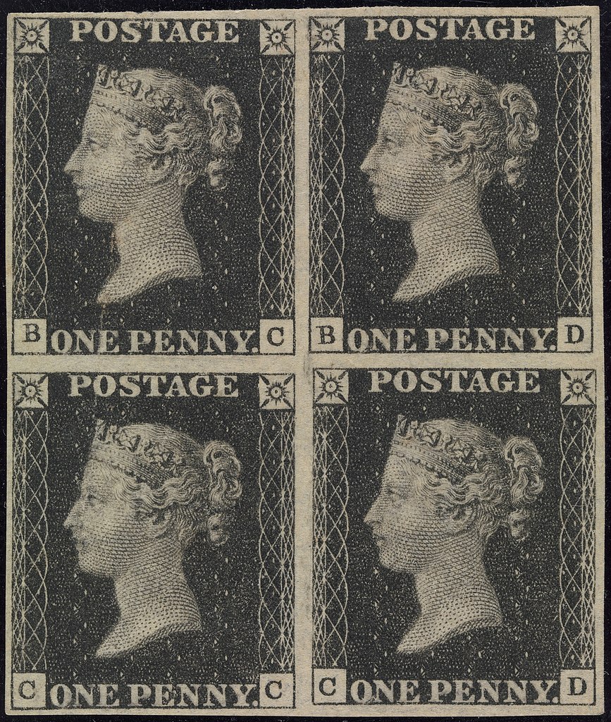 File:Postage stamp album pages - GB stamps.jpg - Wikimedia Commons