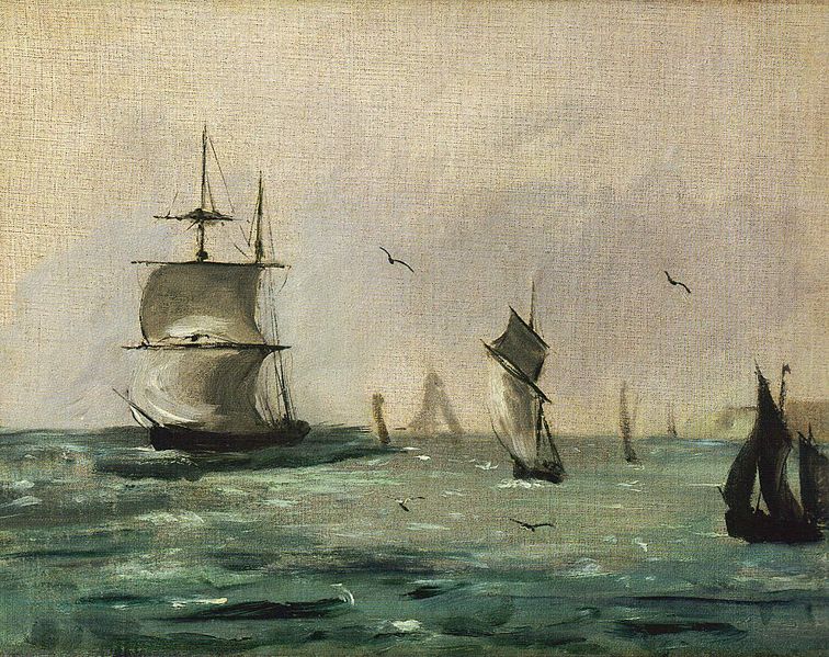 File:Édouard Manet - Sailing Ships and Seagulls.jpg