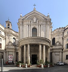 Švč. Marijos Taikos bažnyčia (1667 m.), Roma.