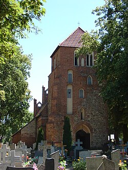 Farní kostel sv. Markéty, 14. století.