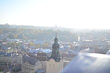 Вид со смотровой площадки ратуши во Львове. Фото 11.jpg
