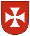 Rekonstrukcja herbu nadanego Homlu przez Zygmunta II Augusta