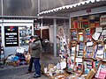 На букіністичній частині книжкового ринку «Петрівка», Київ