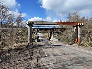 Железнодорожный путепровод над 86К-8