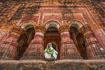 Pancha Ratna Govinda Temple, Rajshahi, Bangladesh. Photograph: Abdul Momin Licensing: CC-BY-SA-4.0