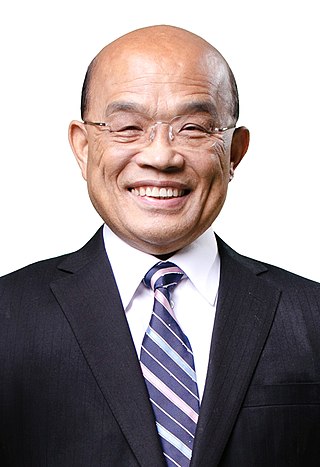 <span class="mw-page-title-main">Su Tseng-chang</span> Prime Minister of Taiwan, 2006–2007 and 2019–2023