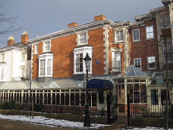 118 New Walk, Leicester: Gimson's childhood home