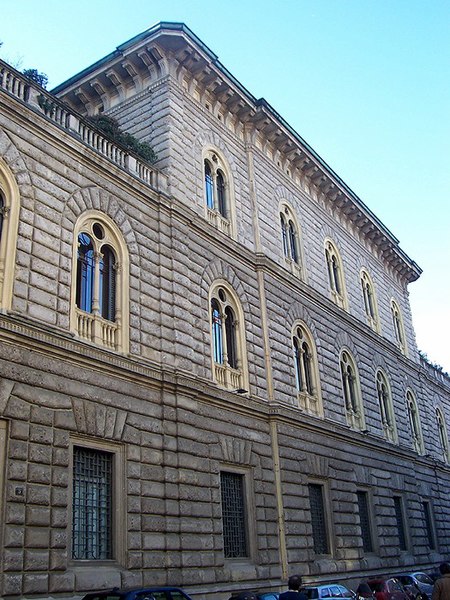 The Ca' de Sass in Milan, head office of the Cassa di Risparmio delle Province Lombarde from 1872 to 1998