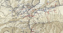 Course of the battle 1916 - Austria - Batalia de la Sibiu1916.png
