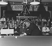 1965 World Three-cushion Championship, Koya Ogata (JPN), inventory number 917-7804.jpg