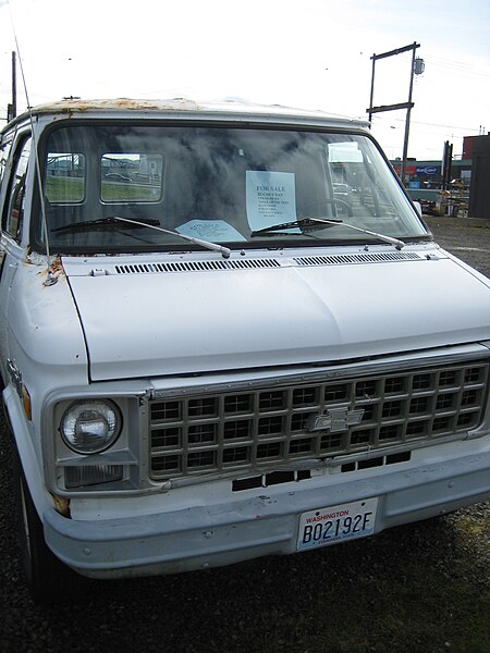 File:1982 Chevy Van for sale (4469021430).jpg