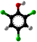 2,4,6-Trichlorophenol Ball and Stick.png