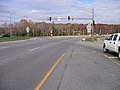 English: Continuous flow intersection at MD 228 (Berry Road) and MD 210 (Indian Head Highway), Accokeek, MD, USA Camera location 38° 39′ 48.7″ N, 77° 01′ 02″ W    View all coordinates using: OpenStreetMap