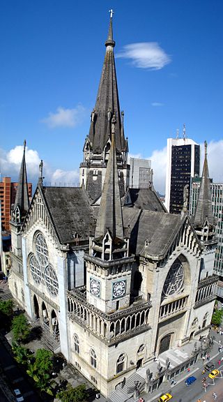 <span class="mw-page-title-main">Cathedral Basilica of Our Lady of Rosary, Manizales</span> Church in Manizales, Colombia