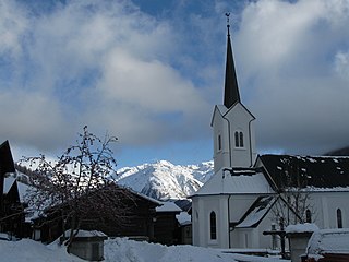 <span class="mw-page-title-main">Ulrichen</span> Former municipality in Valais, Switzerland