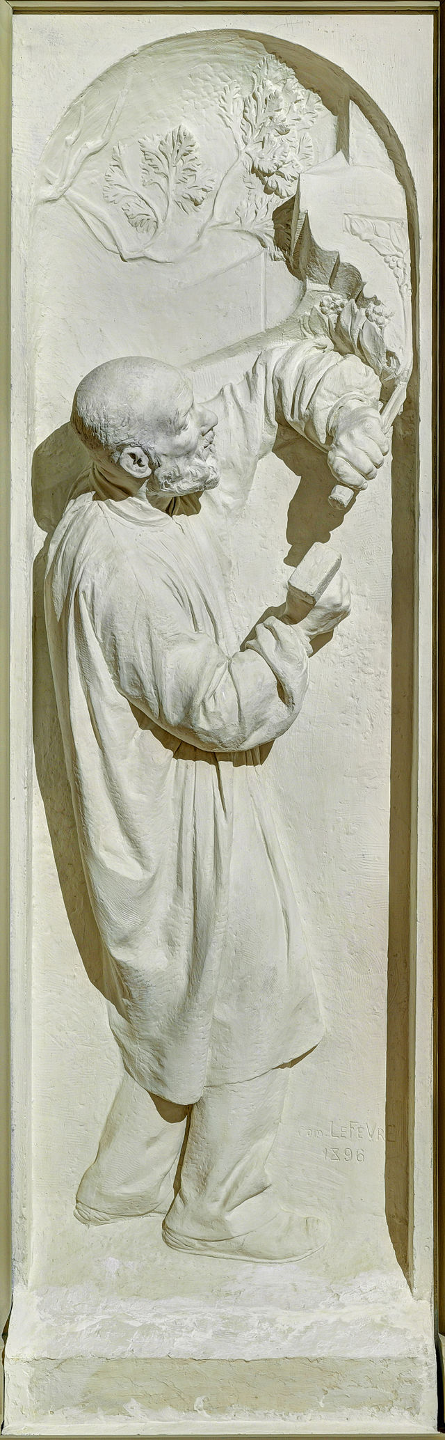 Камиль Лефевр. «Скульптор» (1896).