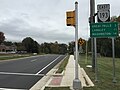 File:2016-10-27 11 23 37 View east along Virginia State Route 193 (Georgetown Pike) at Seneca Road (Virginia State Secondary Route 602) in Great Falls, Fairfax County, Virginia.jpg