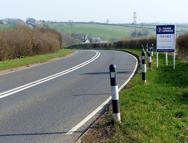 File:A606 Nottingham Road towards Melton Mowbray - geograph.org.uk - 3918581.jpg