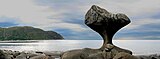 Бәрмә дулкын белән ясалган таш гөмбә, Норвегия.