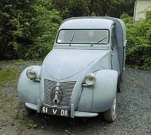 2cv camionnette azu