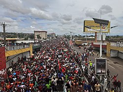 The 2019-2020 Guinean protests against the rule of Alpha Conde Acte2 FNDC.jpg
