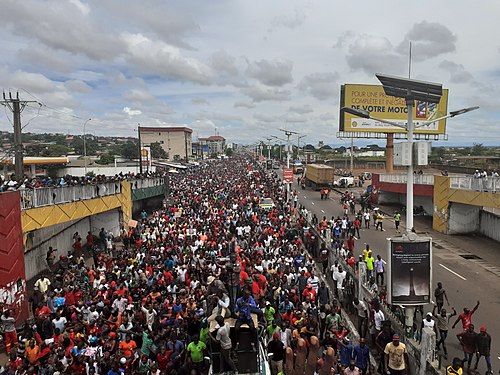 The 2019–2020 Guinean protests against the rule of Alpha Condé
