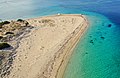 Aerial of Marathonisi island beach Zakynthos Greece (45749017694).jpg
