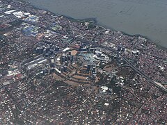 Alabang, Filinvest City from air