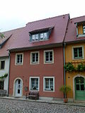 Residential building in closed development