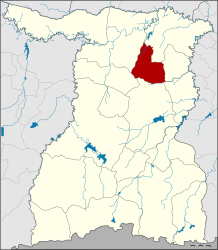 Distretto di Sanom – Mappa