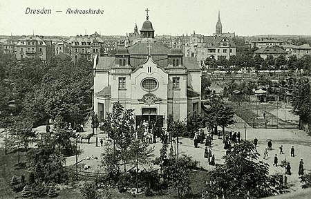 Andreaskirche Dresden 1915