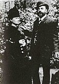 Anna and Antonín Dvořák in 1886