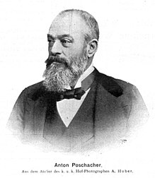 Anton Poschacher, 1900