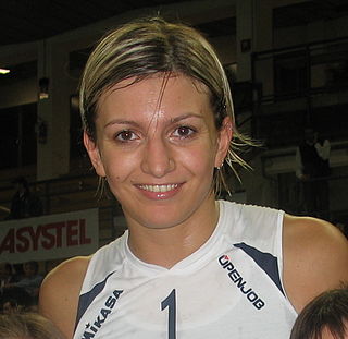 Sara Anzanello Italian volleyball player