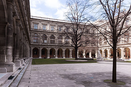 Arkadenhof in the University of Vienna