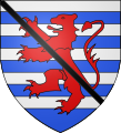 Armoiries de Guillaume, bâtard de Luxembourg.