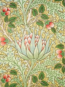 Artichoke wallpaper by John Henry Dearle (pre-1900)