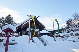 蘆別神社の拝殿