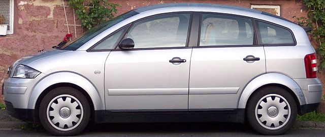 Audi A2 (side view)