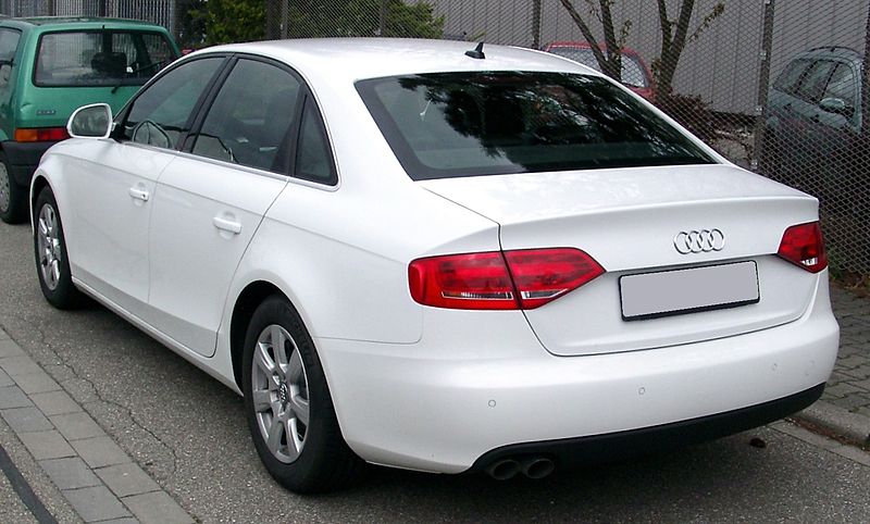 File:Audi A4 B8 rear 20080414.jpg