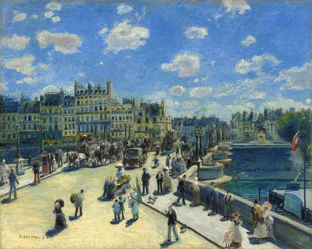 ファイル:Auguste Renoir - Pont Neuf, Paris - Google Art Project ...