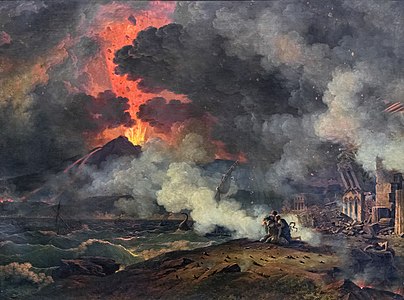 Eruption du Vésuve, vers 1813 Musée des Augustins de Toulouse