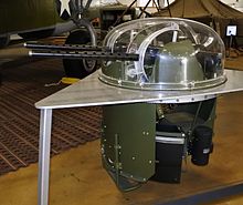 Turret assembly of B-24D Liberator bomber, Hill Aerospace Museum.