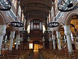 Bailleul (Département du Nord, France): l'église Saint-Vaast, oeuvre de l'architecte Louis Marie Cordonnier (1854-1940)