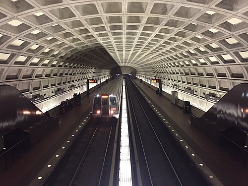 Ballston metro station, Arlington Virginia