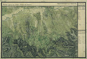 Vermeș în Harta Iosefină a Banatului, 1769-72